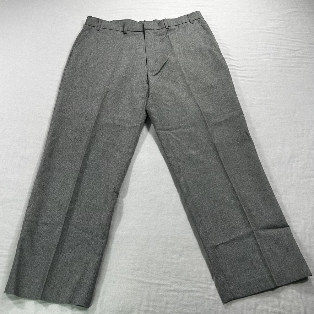 VTG Levi's Pants Mens 38x29 Gray Action‎ Slacks Straight Trousers (ACTUAL 36x29)